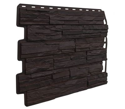 Фасадные панели Скол - Темно-коричневый от производителя Fineber по цене 565 р Фасадные панели Скол - Темно-коричневый от производителя Fineber по цене 565 р