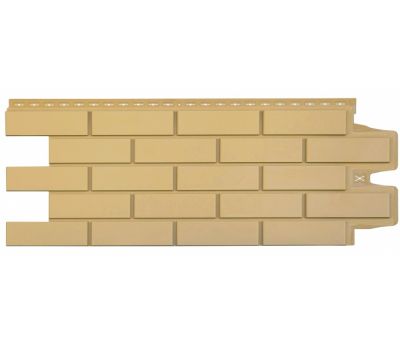 Фасадная панель Стандарт клинкерный кирпич Песочная от производителя  Grand Line по цене 510 р