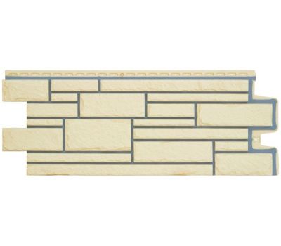 Фасадные панели Премиум Камелот Бежевый (Шампань) от производителя  Grand Line по цене 626 р