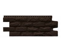 Фасадные панели Стандарт Камень колотый Шоколадный (Коричневый) Фасадные панели Стандарт Камень колотый Шоколадный (Коричневый)
