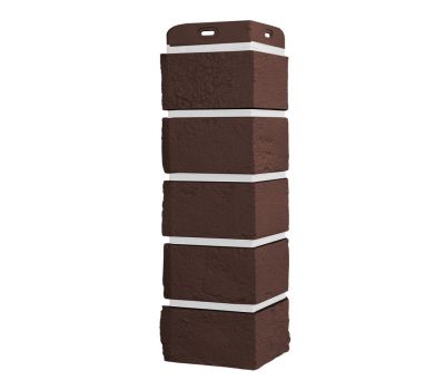 Угол Премиум состаренный кирпич Каштан (Белый шов) от производителя Grand Line по цене 686 р Угол Премиум состаренный кирпич Каштан (Белый шов) от производителя Grand Line по цене 686 р