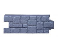 Фасадные панели Стандарт Крупный камень Графит Фасадные панели Стандарт Крупный камень Графит