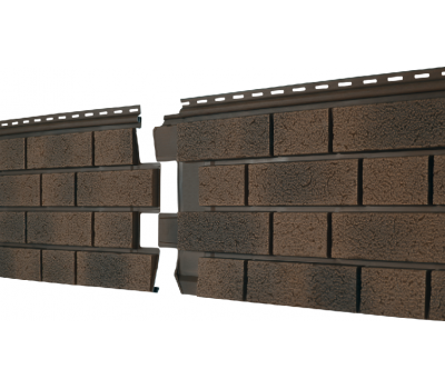 Фасадная панель Стоун Хаус S-Lock Клинкер Балтик Магма от производителя  Ю-Пласт по цене 561 р