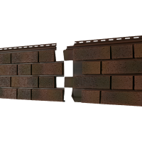 Фасадная панель Стоун Хаус S-Lock Клинкер Нордик Глина Фасадная панель Стоун Хаус S-Lock Клинкер Нордик Глина