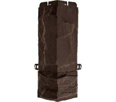 Угол наружный Гранит ЭКО Коричневый от производителя Альта-профиль по цене 369 р Угол наружный Гранит ЭКО Коричневый от производителя Альта-профиль по цене 369 р