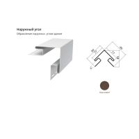 Наржный угол Коричневый Наржный угол Коричневый