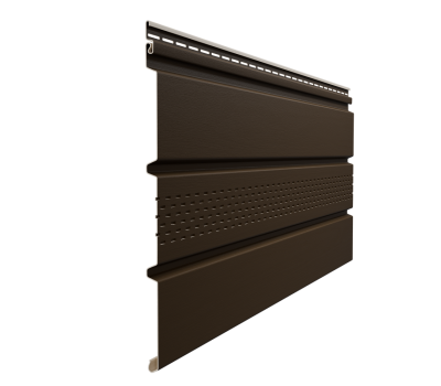 Софит Элит с центральной перфорацией коричневый (темный дуб) от производителя по цене 740 р Софит Элит с центральной перфорацией коричневый (темный дуб) от производителя по цене 740 р