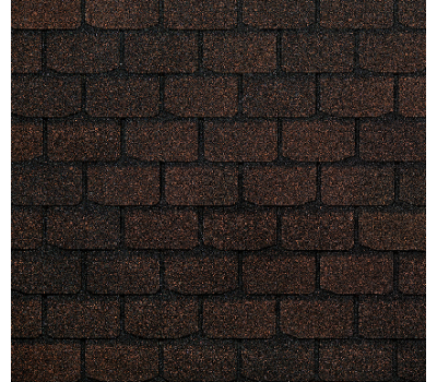 Гибкая черепица Плитка Коричневый от производителя  Docke по цене 359 р