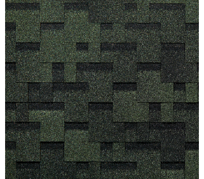 Гибкая черепица Лабиринт Зелёный от производителя  Docke по цене 359 р