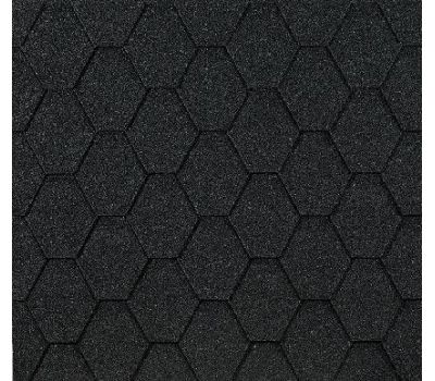 Гибкая черепица Шестигранник Серый от производителя  Docke по цене 359 р