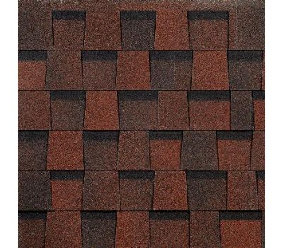 Ламинированная черепица DRAGON STANDARD, Красный от производителя  Docke по цене 788 р