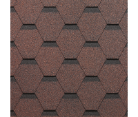 Гибкая черепица Карат Красный Гибкая черепица Карат Красный