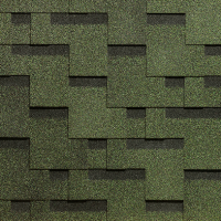 Гибкая черепица Матрица Зелёный Гибкая черепица Матрица Зелёный
