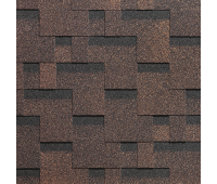 Гибкая черепица Матрица Коричневый Гибкая черепица Матрица Коричневый