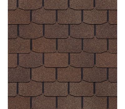 Гибкая черепица СЛАНЕЦ Коричневый от производителя Docke по цене 636 р Гибкая черепица СЛАНЕЦ Коричневый от производителя Docke по цене 636 р