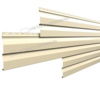 Металлический сайдинг МП СК-14х226 (ПЭ-01-1035-0.45) Бежевый жемчуг