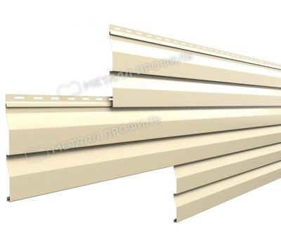 Металлический сайдинг МП СК-14х226 (ПЭ-01-1035-0.45) Бежевый жемчуг от производителя Металл Профиль по цене 1 550 р Металлический сайдинг МП СК-14х226 (ПЭ-01-1035-0.45) Бежевый жемчуг от производителя Металл Профиль по цене 1 550 р