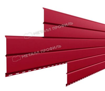 Металлический сайдинг Lбрус-15х240 (ПЭ-01-3003-0.45) Красный рубин от производителя Металл Профиль по цене 1 550 р Металлический сайдинг Lбрус-15х240 (ПЭ-01-3003-0.45) Красный рубин от производителя Металл Профиль по цене 1 550 р