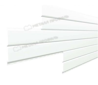 Металлический сайдинг Lбрус-15х240 (ПЭ-01-9003-0.45) Белый от производителя Металл Профиль по цене 1 550 р Металлический сайдинг Lбрус-15х240 (ПЭ-01-9003-0.45) Белый от производителя Металл Профиль по цене 1 550 р