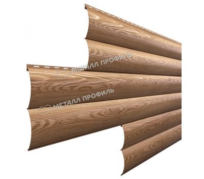 Металлический сайдинг Woodstock-Н-28х330 (ECOSTEEL_T-01-Кедр-0.5) от производителя Металл Профиль по цене 1 550 р Металлический сайдинг Woodstock-Н-28х330 (ECOSTEEL_T-01-Кедр-0.5) от производителя Металл Профиль по цене 1 550 р