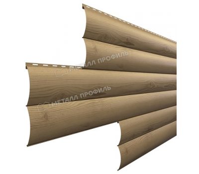 Металлический сайдинг Woodstock-В-28х330 (ECOSTEEL_MA-01-Сосна-0.5) от производителя  Металл Профиль по цене 1 550 р