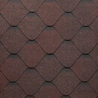 Гибкая черепица НИЦЦА Каштан