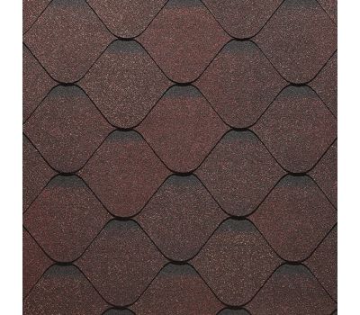 Гибкая черепица НИЦЦА Каштан от производителя  Docke по цене 1 115 р