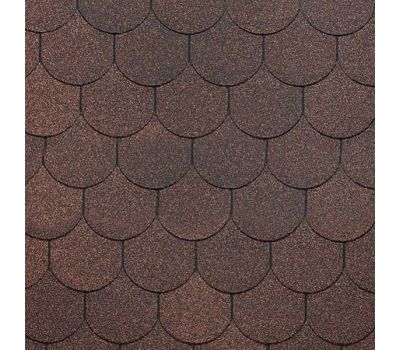 Гибкая черепица КОЛЬЧУГА Коричневый от производителя Docke по цене 0 р Гибкая черепица КОЛЬЧУГА Коричневый от производителя Docke по цене 0 р