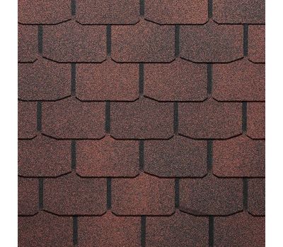 Гибкая черепица ЦЮРИХ Чили от производителя  Docke по цене 890 р