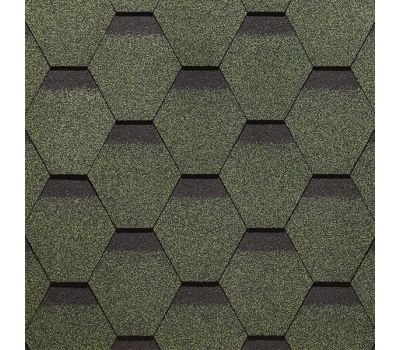 Гибкая черепица СОТА Зеленый от производителя  Docke по цене 612 р