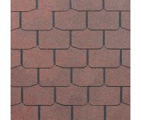 Гибкая черепица КРОНА Красный Гибкая черепица КРОНА Красный