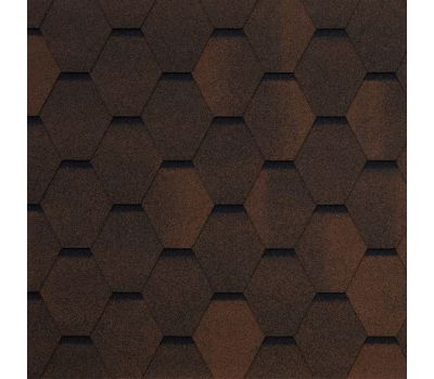 Гибкая черепица GARDA marrone 439 от производителя  Tegola по цене 999 р