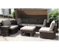 Трансформер-Диван плетеный из иск. ротанга AFM-320B Brown Трансформер-Диван плетеный из иск. ротанга AFM-320B Brown