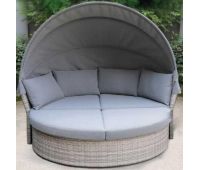 Трансформер-Диван плетеный из иск. ротанга AFM-325G Grey Трансформер-Диван плетеный из иск. ротанга AFM-325G Grey