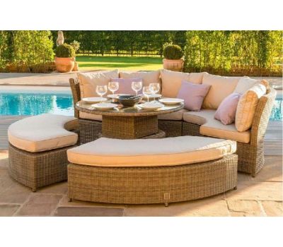 Трансформер-Диван плетеной мебели из иск. ротанга со столом AFM-350B Beige от производителя Afina по цене 244 000 р Трансформер-Диван плетеной мебели из иск. ротанга со столом AFM-350B Beige от производителя Afina по цене 244 000 р