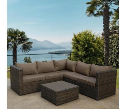 Комплект мебели плетеной из иск. ротанг YR825A Brown/Beige от производителя  Afina по цене 99 000 р