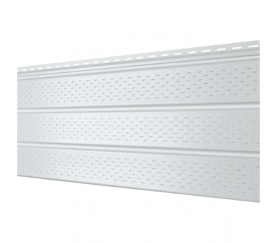 Софит PRO Классический с полной перфорацией Белый от производителя  Ю-Пласт по цене 597 р