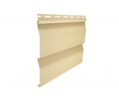 Виниловый сайдинг , Корабельный брус Кремовый от производителя Ю-Пласт по цене 260 р Виниловый сайдинг , Корабельный брус Кремовый от производителя Ю-Пласт по цене 260 р