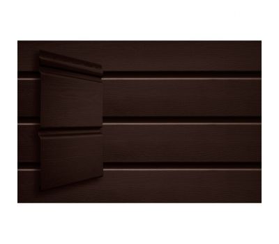 Виниловый сайдинг Double-Брус - Тёмный Дуб от производителя Grand Line по цене 668 р Виниловый сайдинг Double-Брус - Тёмный Дуб от производителя Grand Line по цене 668 р