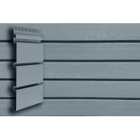 Виниловый сайдинг Архитектурный планкен Color Plus Голубой