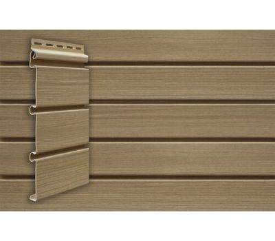Виниловый сайдинг Архитектурный планкен Тундра Клён от производителя  Grand Line по цене 656 р
