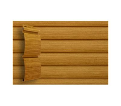 Виниловый сайдинг Tundra Блокхаус - Клен от производителя  Grand Line по цене 540 р