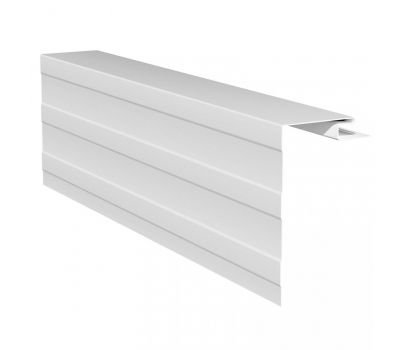 Приоконная планка (околооконный профиль) белый для сайдинга от производителя Россия по цене 610 р Приоконная планка (околооконный профиль) белый для сайдинга от производителя Россия по цене 610 р