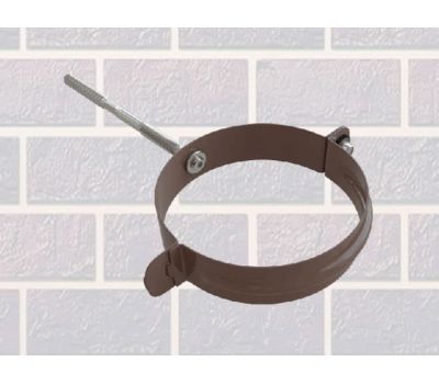 Хомут трубы Коричневый от производителя Альта-профиль по цене 225 р Хомут трубы Коричневый от производителя Альта-профиль по цене 225 р