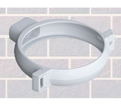 Хомут трубы Белый от производителя Альта-профиль по цене 112 р Хомут трубы Белый от производителя Альта-профиль по цене 112 р