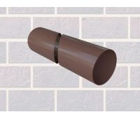 Труба водосточная коричневая 3м Труба водосточная коричневая 3м