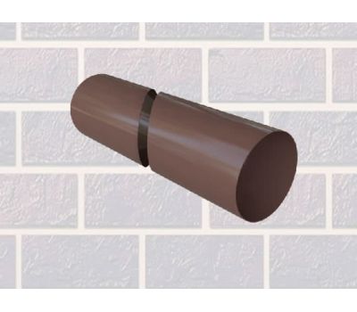 Труба водосточная коричневая 4м от производителя  Альта-профиль по цене 792 р