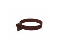 Пластиковый хомут трубы ПВХ Шоколад Пластиковый хомут трубы ПВХ Шоколад