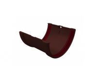 Соединитель желобов ПВХ Шоколад Соединитель желобов ПВХ Шоколад