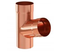 Тройник Медь 125/90 Тройник Медь 125/90